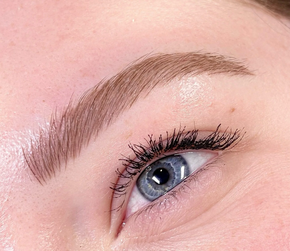 Combination Brow Tattoo at Amber Aesthetics in Evans, GA