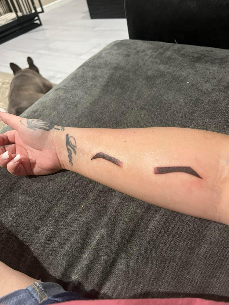 Microshading Powder Brows at Luxx Beauty Lounge Co in Dallas, TX