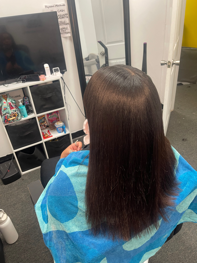 Silk Press/Deep Condition