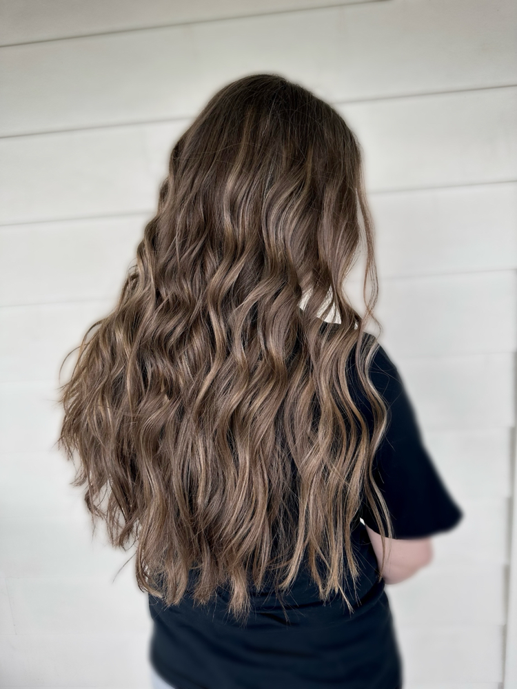 Lowlights & Root Retouch at Callie Roberson in Martin, TN