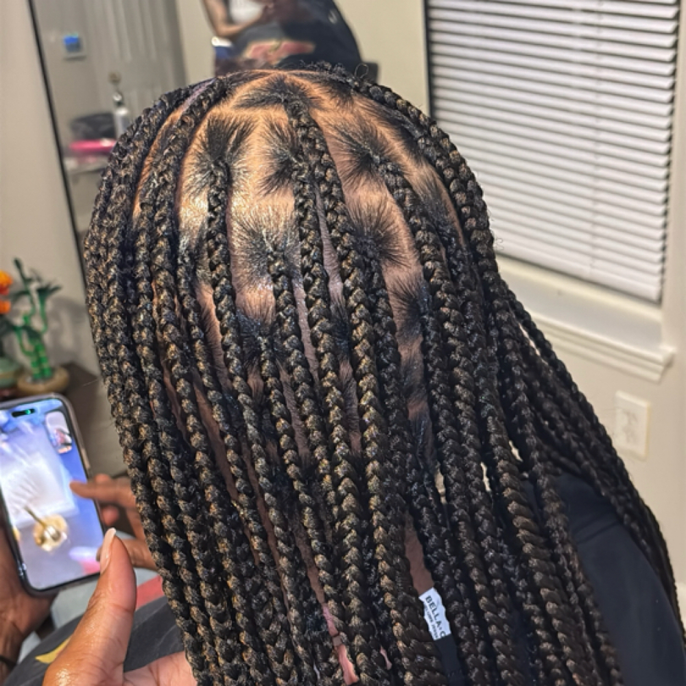 Medium Knotless - Mid Back Length at Knotless By Mya in union city, GA