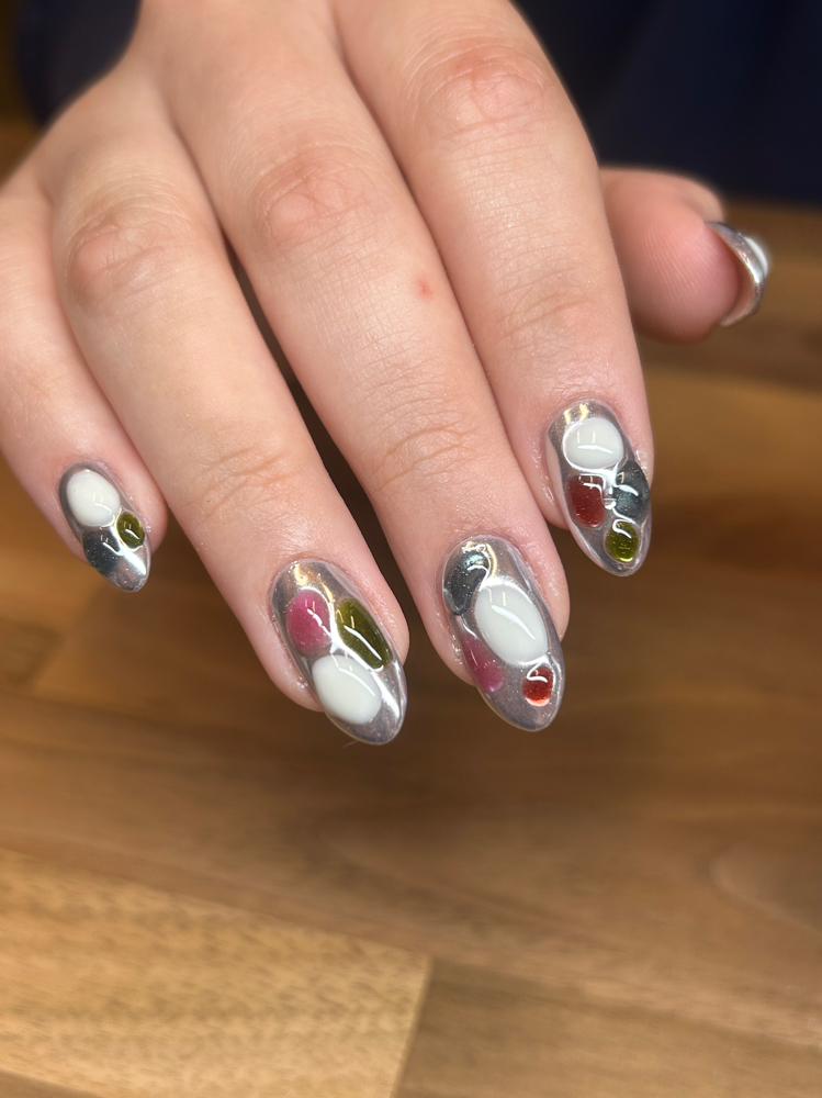 Structured Mani Level 2 Art at Lucky Lacquer Studio in Minneapolis, MN