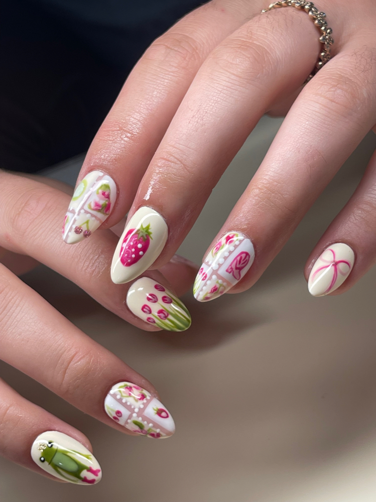 Level 3: Elaborate Nail Art[ADD ON]