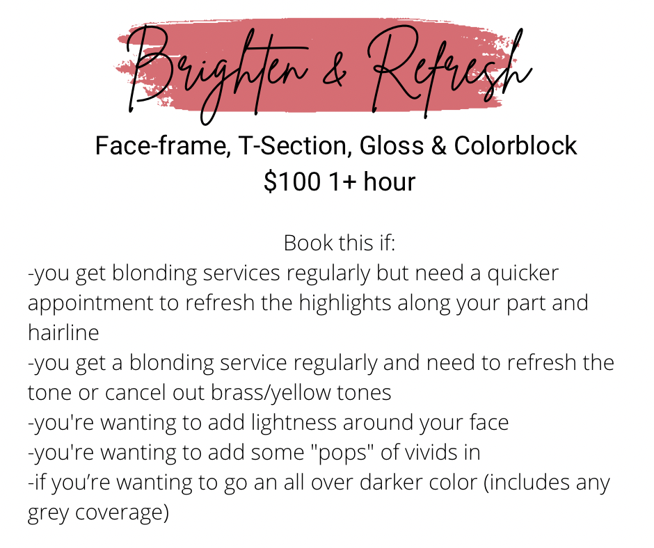 Brighten & Refresh at Live & Let Dye Studio LLC in Wichita, KS