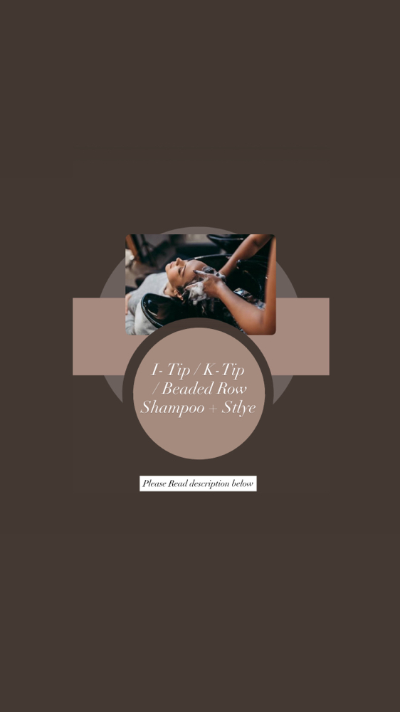 I-Tip/K-Tip/Beaded Row Shmp Style