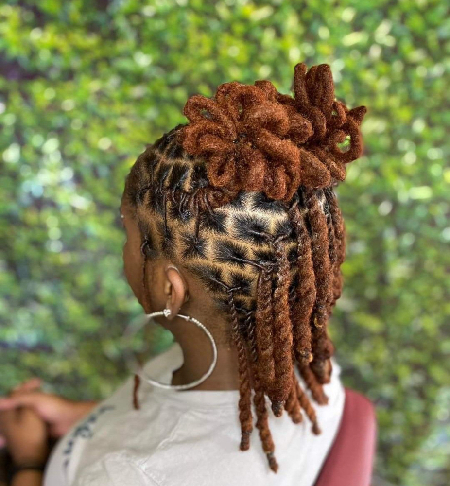 Retwist: Petal Bun,Barrels,2Strands