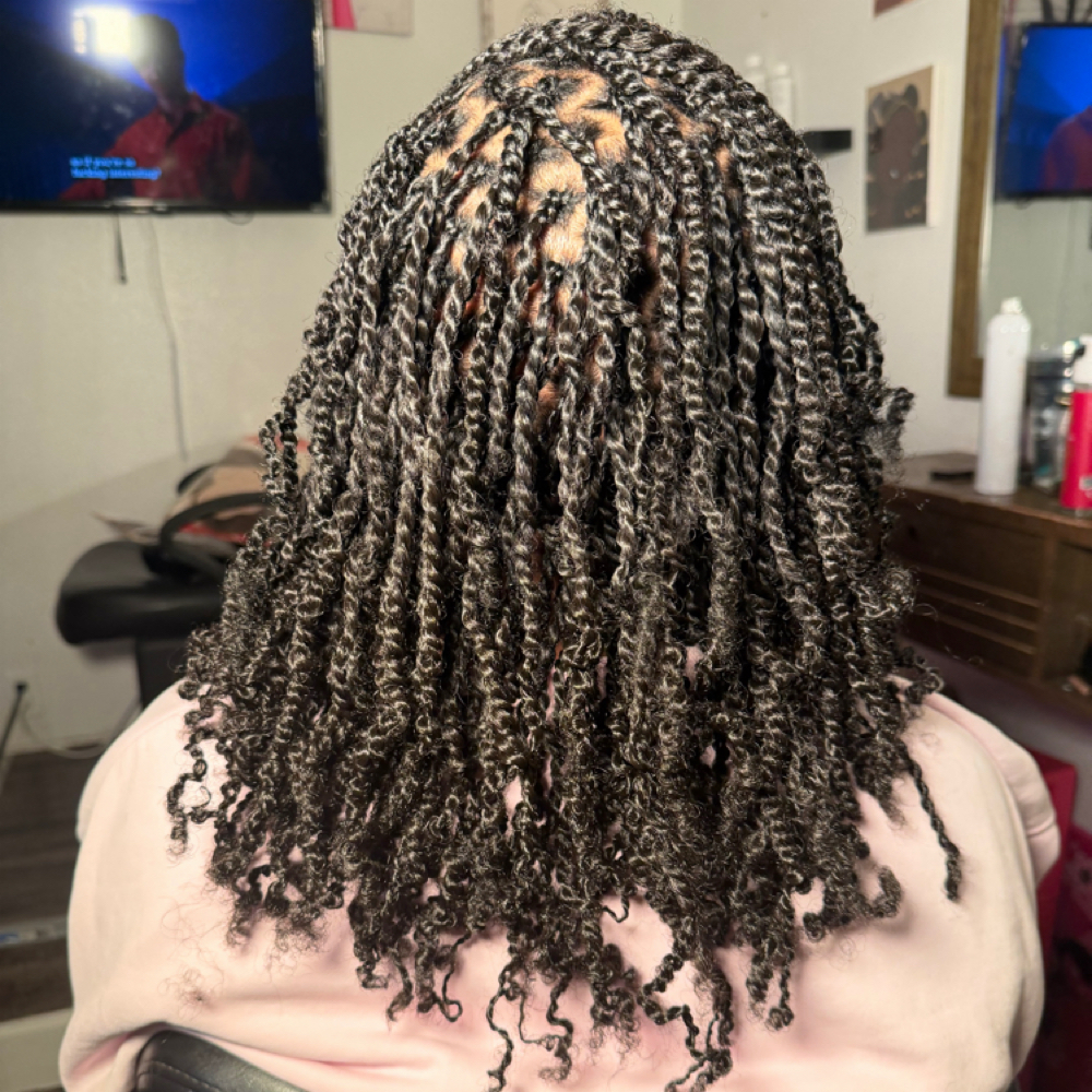Extended Mini Twist Hair Included! at Grippedbygabs in Arkansas, AR