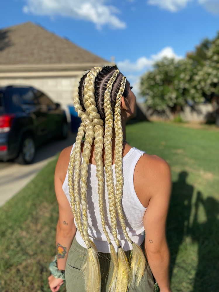 6 Dutch braids