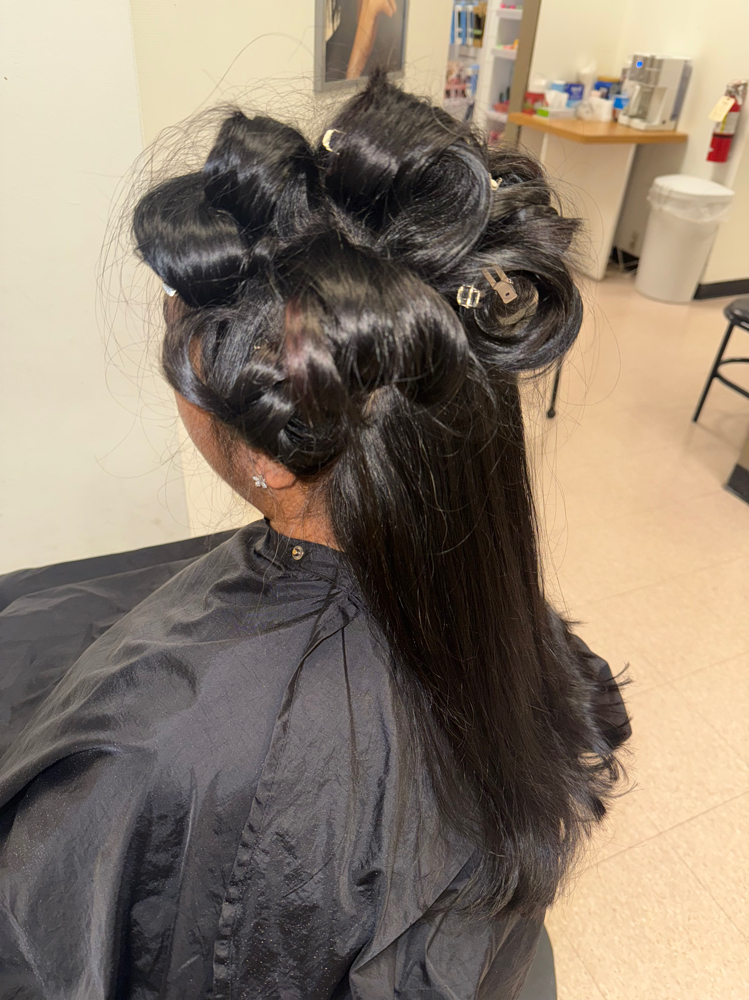 Signature Blowdry at Refined Beauty in Middletown, CT