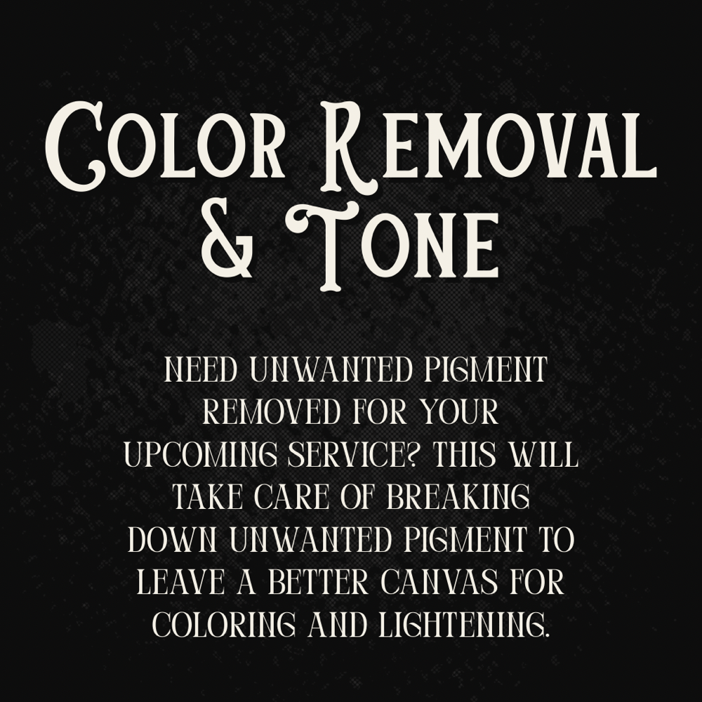Color Removal & Tone