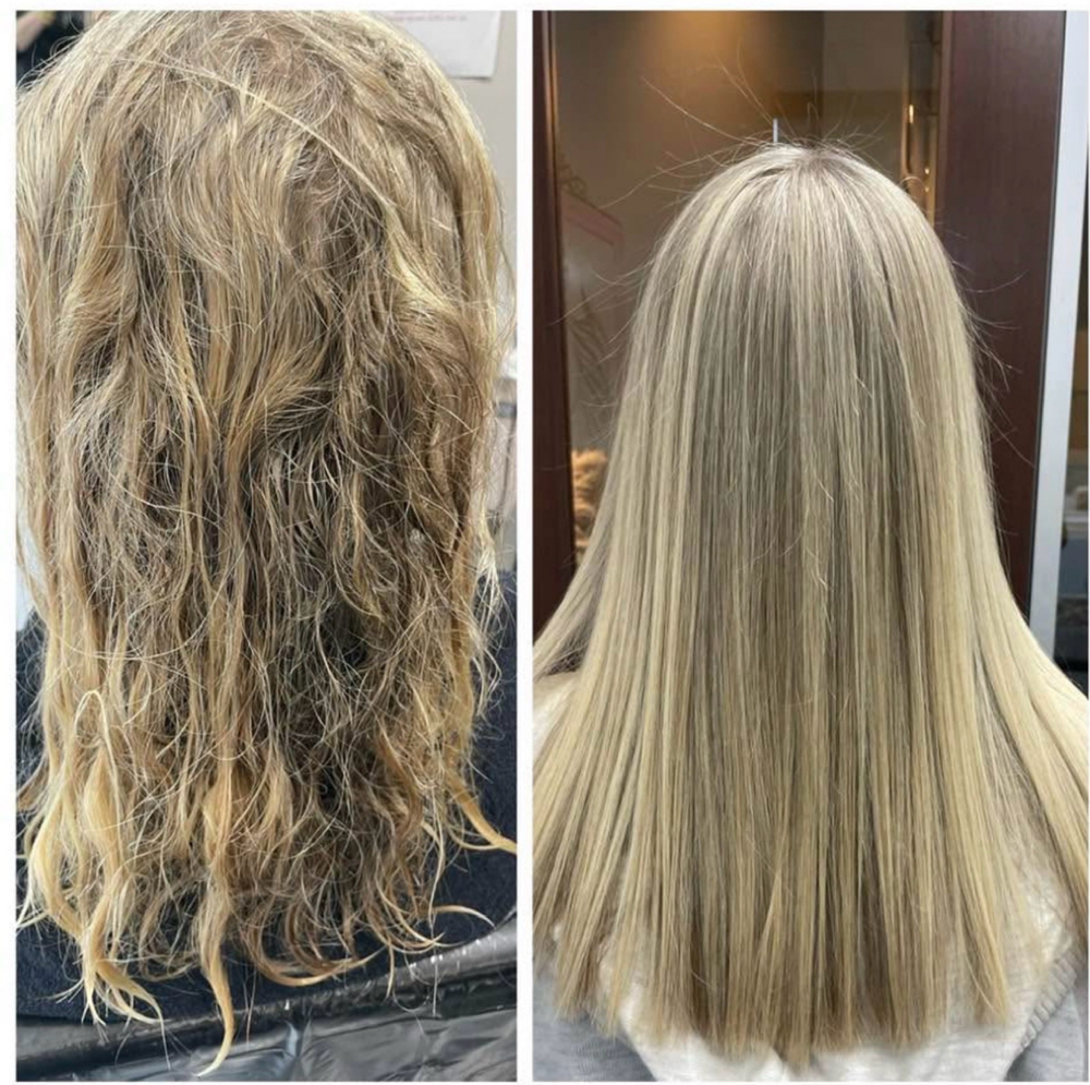 Keratin Smoothing Treatment at 355 Salon & Spa in Rockville, MD