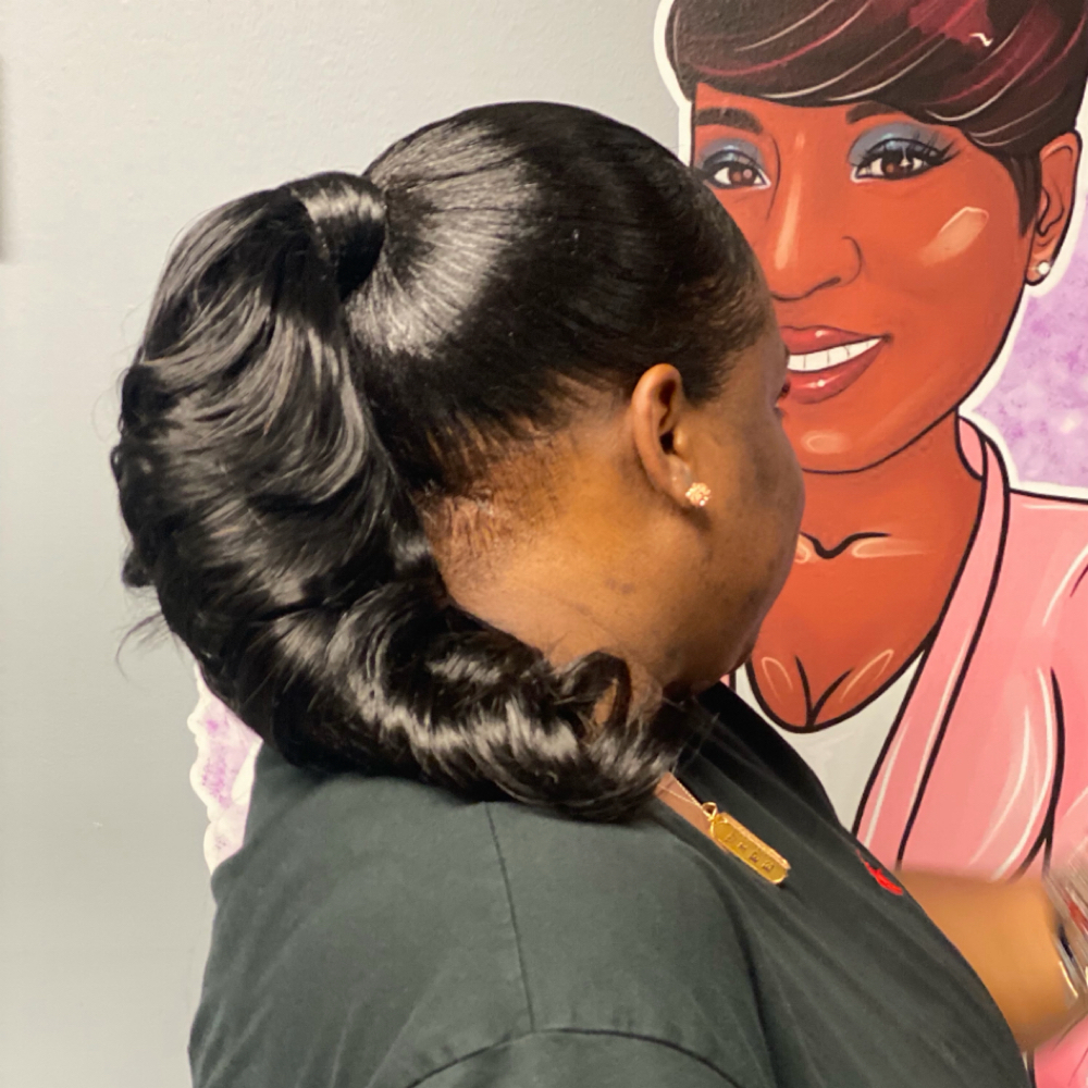 Ponytail-Extended at Beauty Rhon-Da-Show in Memphis, TN