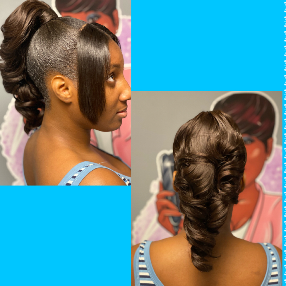 Ponytail-Extended at Beauty Rhon-Da-Show in Memphis, TN