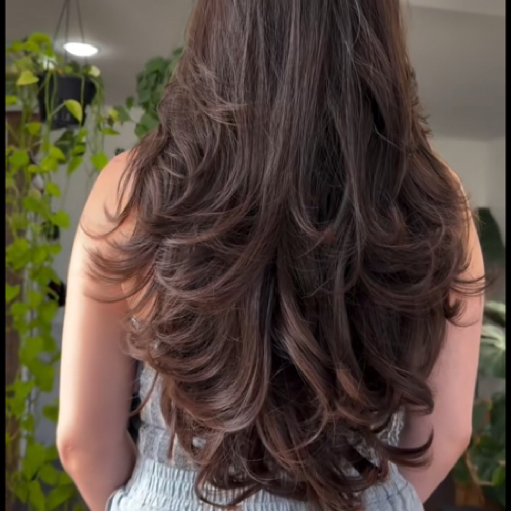 THICK / LONG HAIRCUT at Wild Ivy Salon in Phoenix, AZ