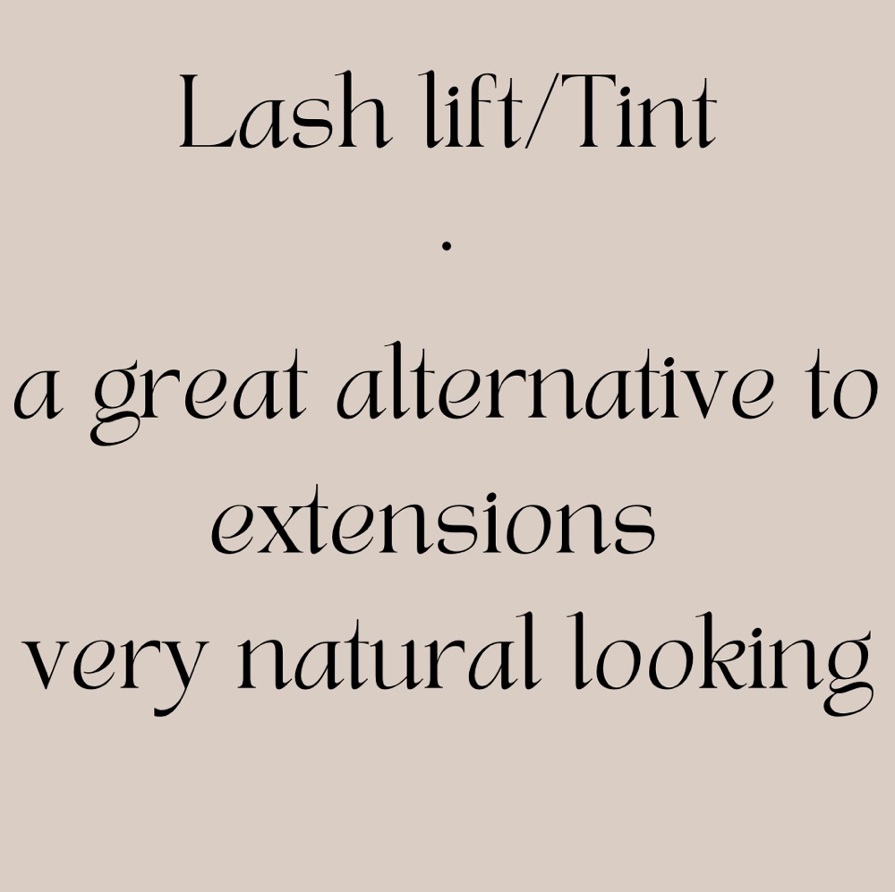 Lash Lift & Tint