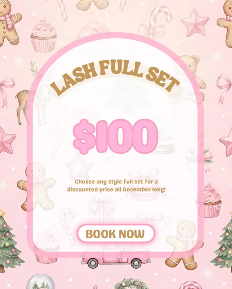 $100 LASH FULL SET