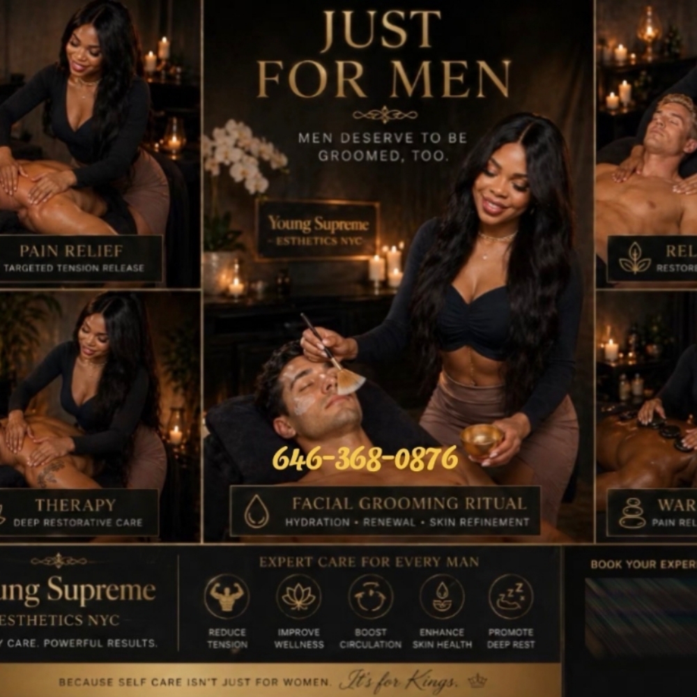 (MEN) Services for Men at Young Supreme Esthetics NYC in New York, NY