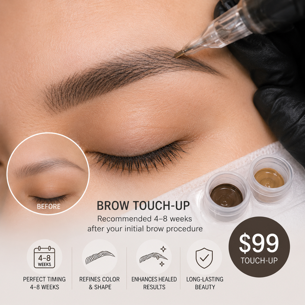Initial Touch Up at Wenwin Beauty in North Richland Hills, TX