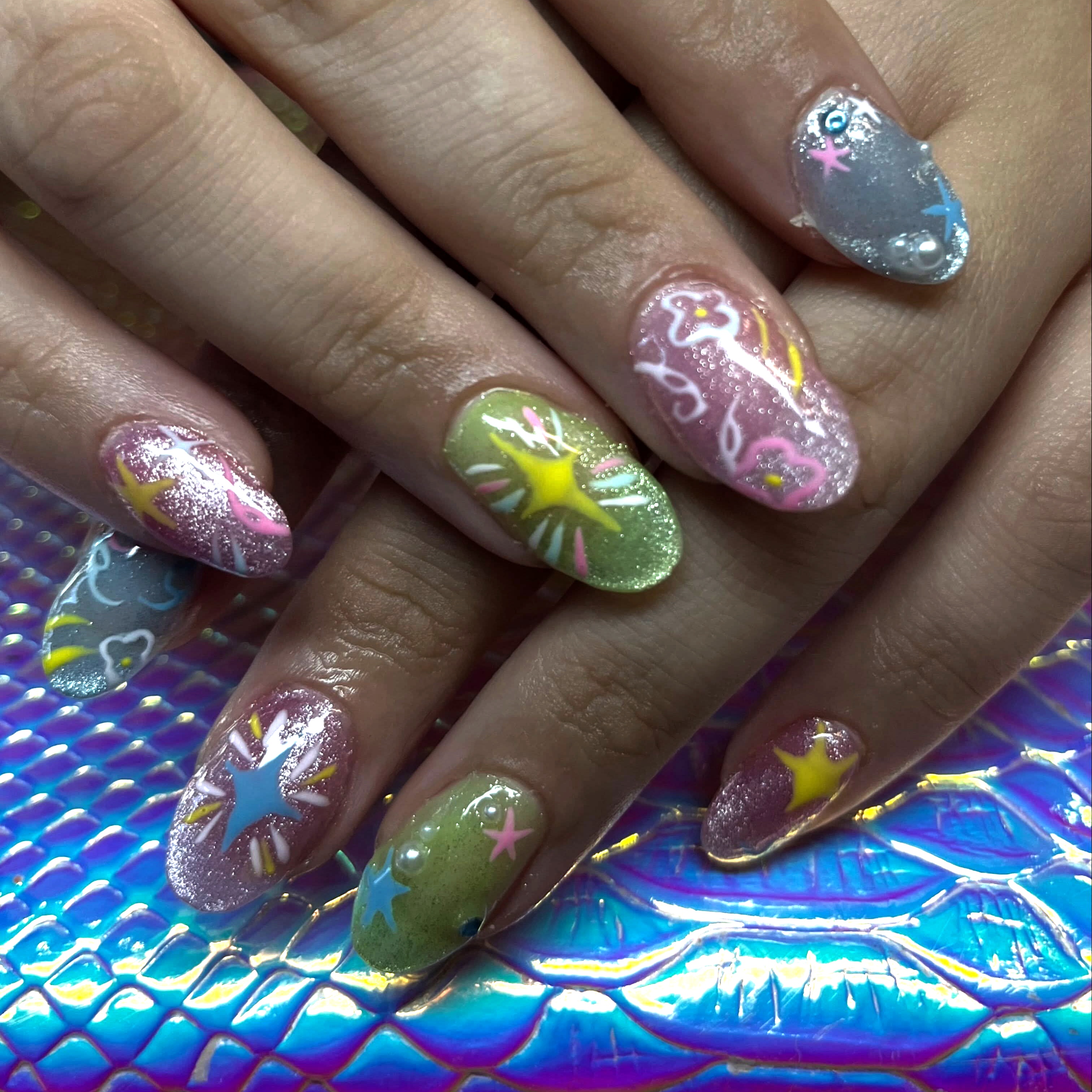 Acrylics - Jerelyn at My Time Nail Studio in Scranton, PA