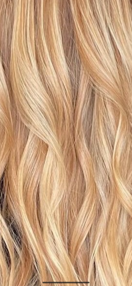 Specialty Blonding With Haircut