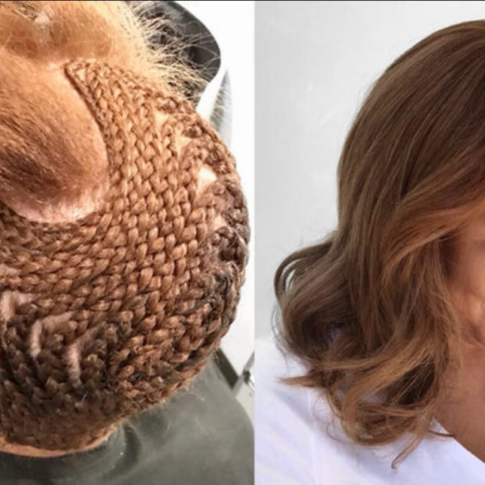 Specific Braid Down Pattern at HouseoflocsandBraidsTX in Mansfield, TX