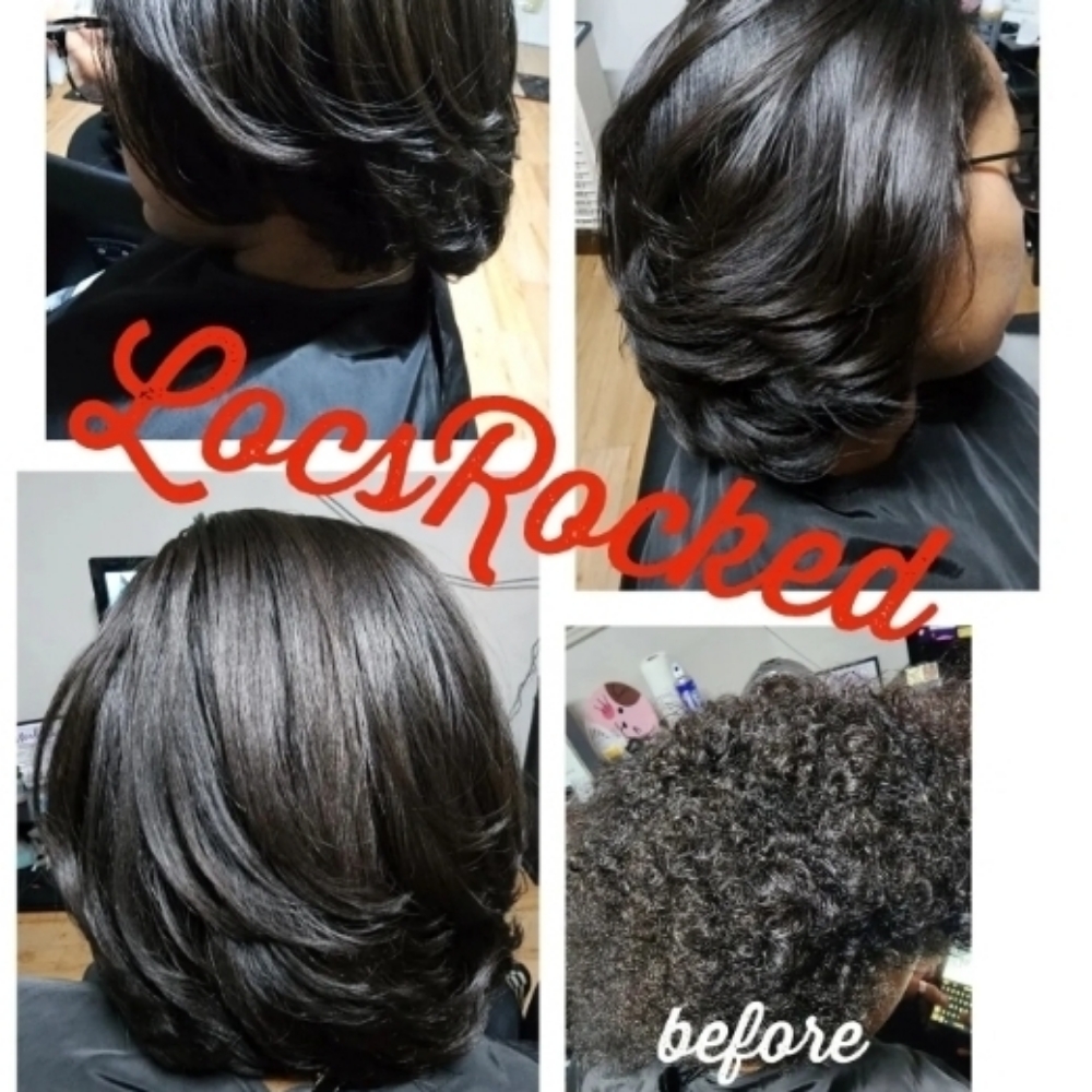 Specialty haircut at LocsRocked in Killeen, TX