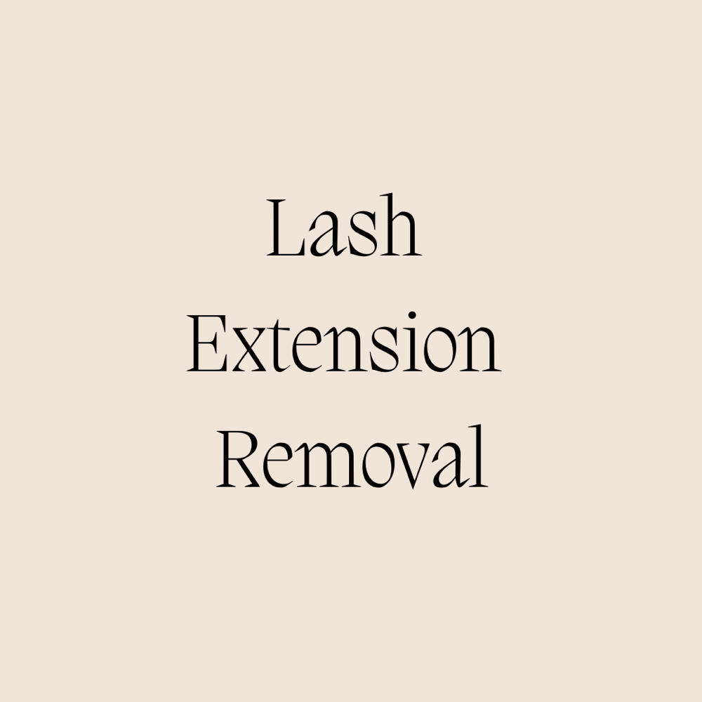 Lash Extension Removal