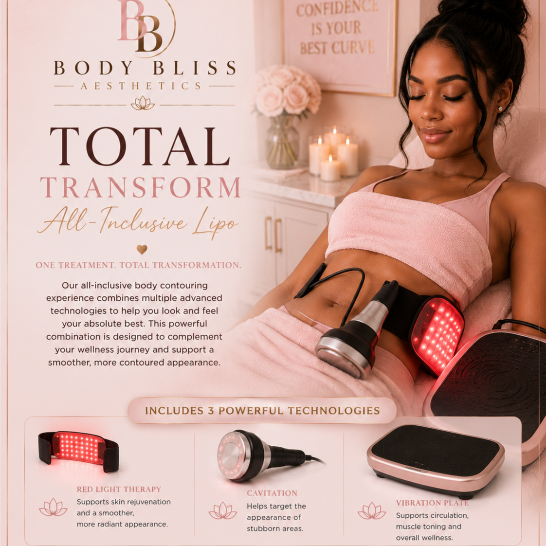 TOTAL TRANSFORM LIPO ✨ at Body Bliss Aesthetics in Conyers, GA