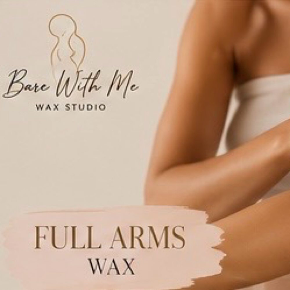 Full Arms at Bare With Me Wax Studio in Madison, AL