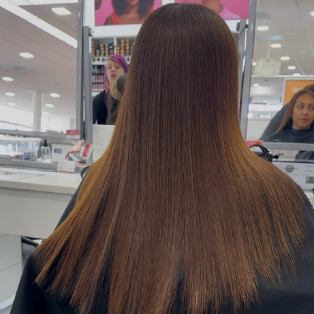Keratin Hair Treatment at CNB hair by Britney in Granada Hills, CA