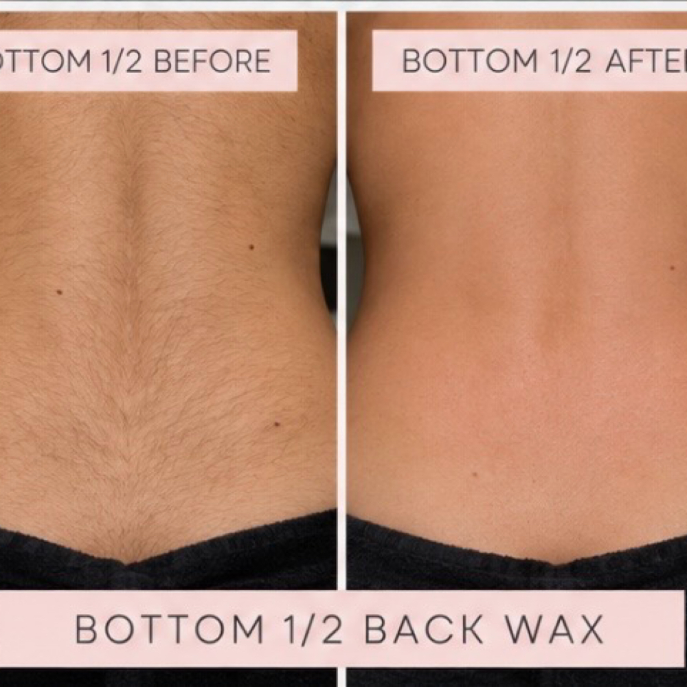 Lower 1/2 Back Wax at Naked Skin By Brina in Fontana, CA