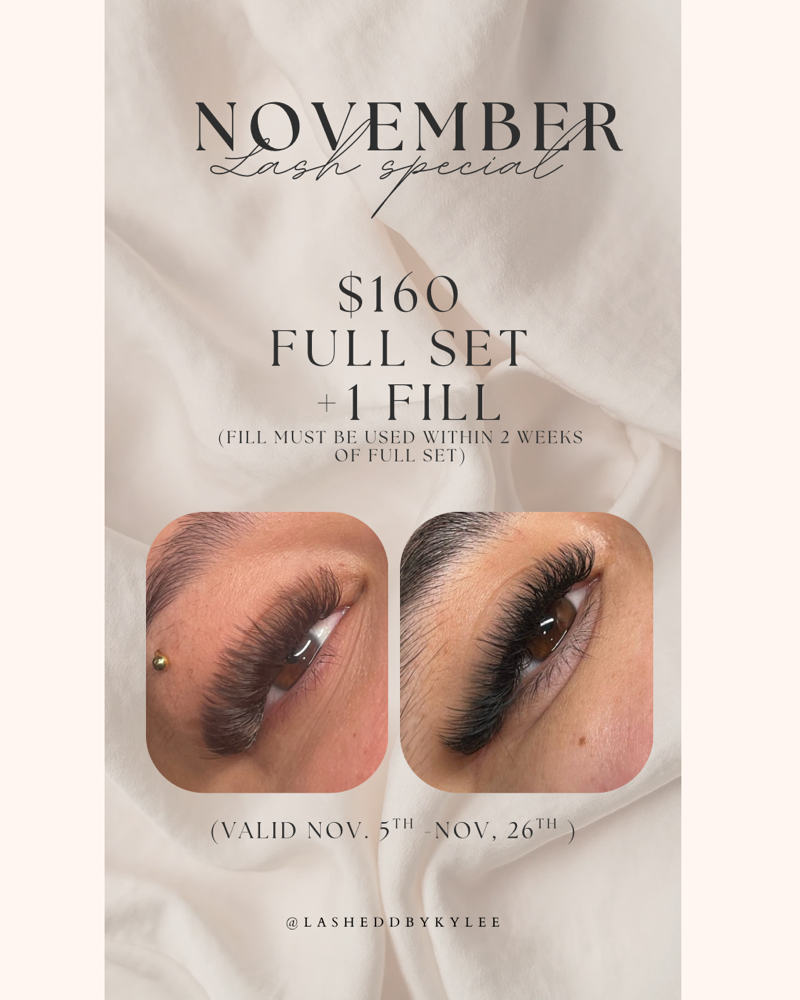November Lash Special