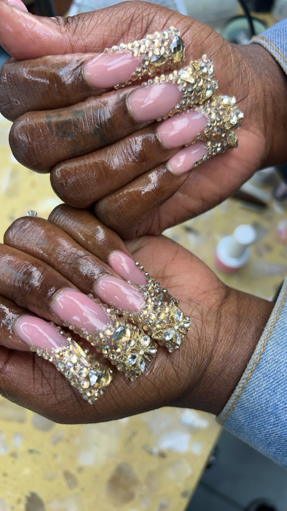 Bling sets at Nailed By Jess in Albany, GA