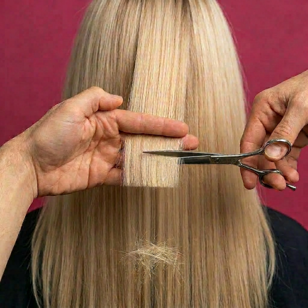 Woman's trim at Crown Of Glory Hair Suite in Charlotte, NC
