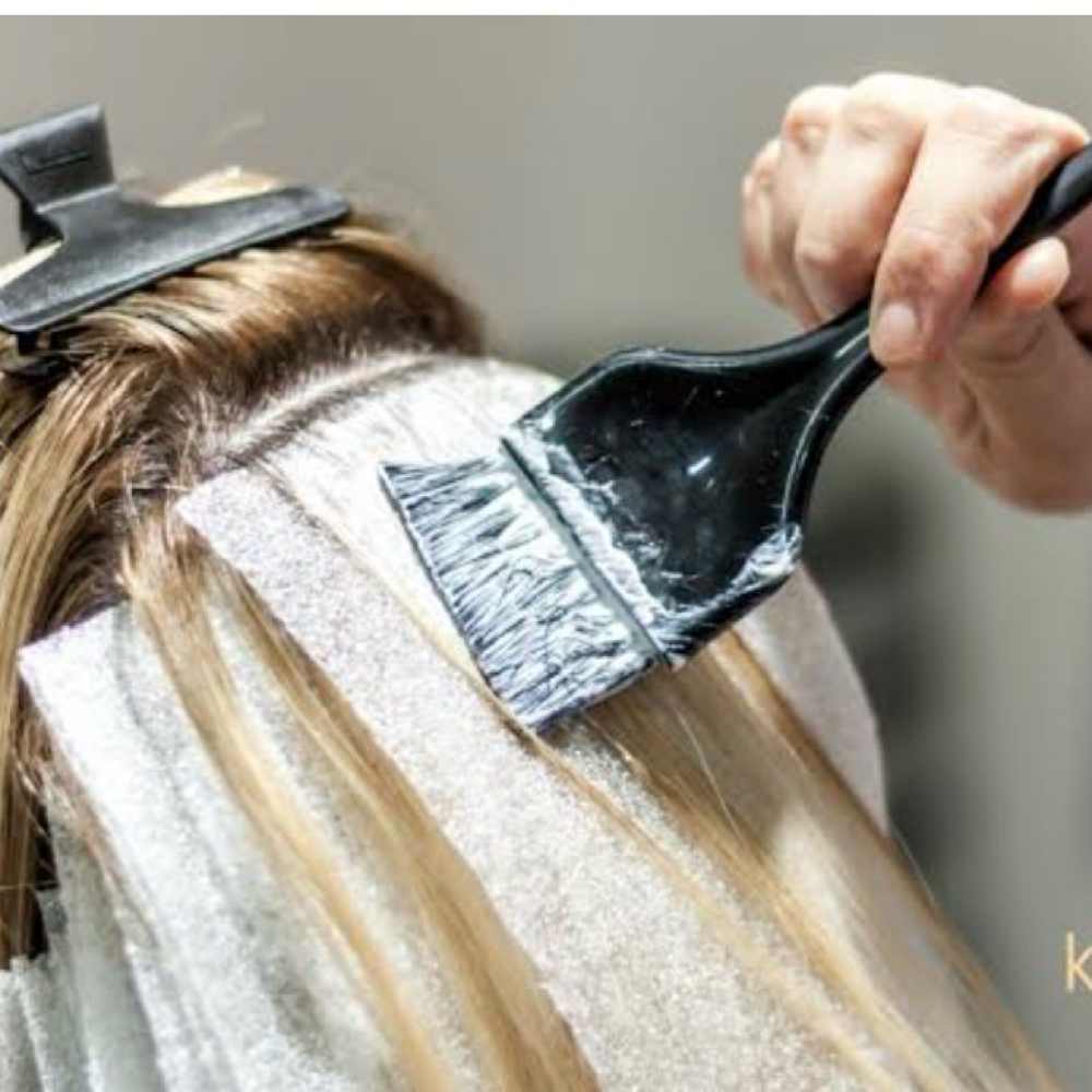 Partial foil at Glam by Meg in Mt Vernon, KY