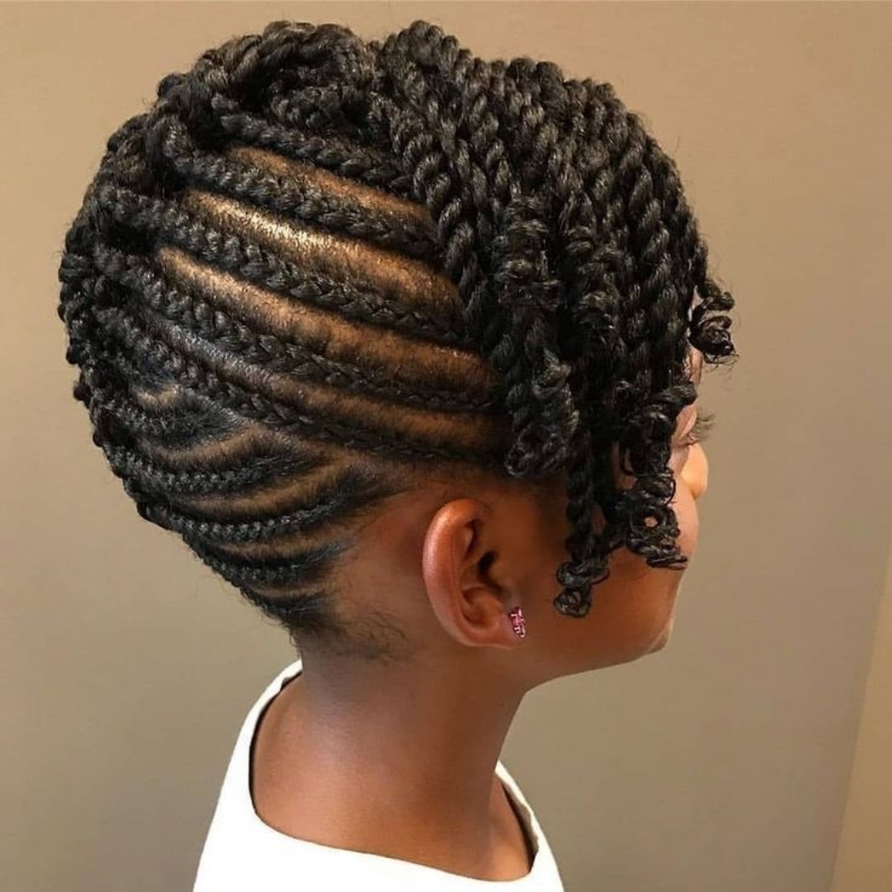 Kid Natural Hair at Billion Hairs Salon in Kansas City, KS