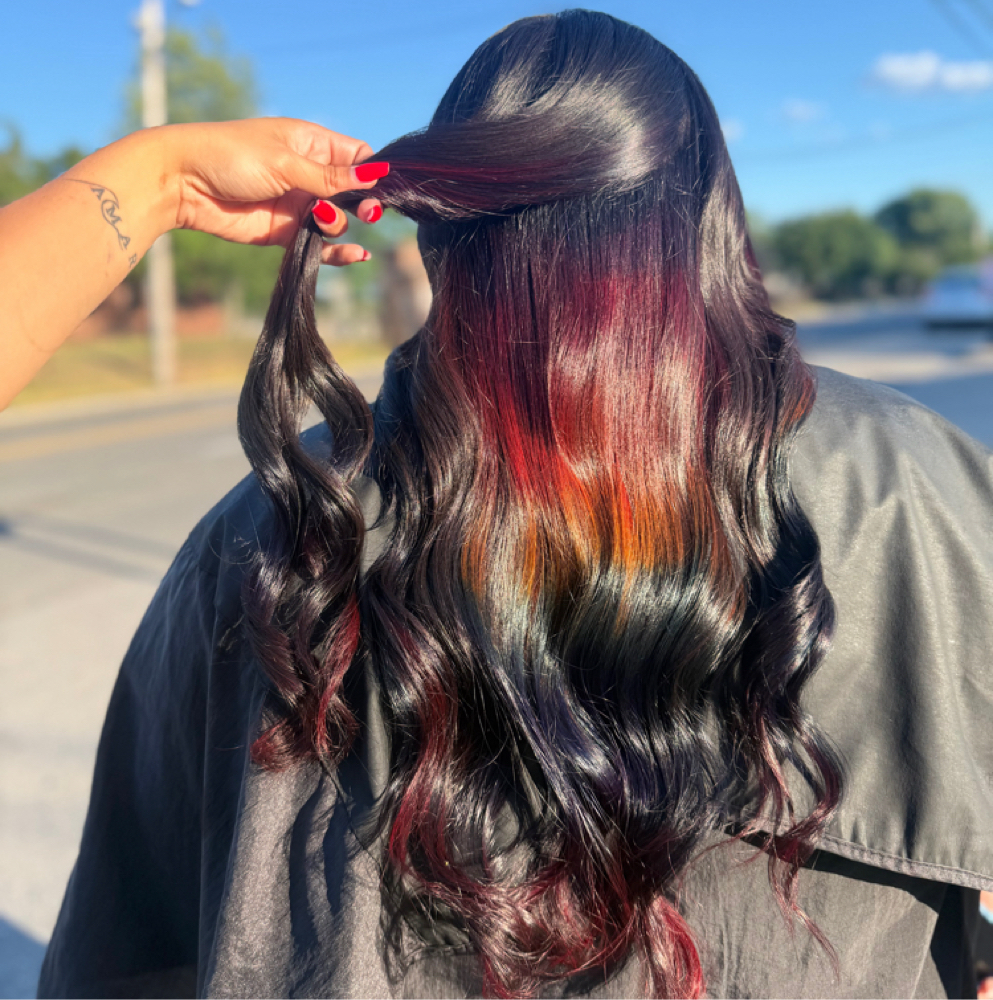 Vivid Color Package at Hair Heart Studio in Malden, MA