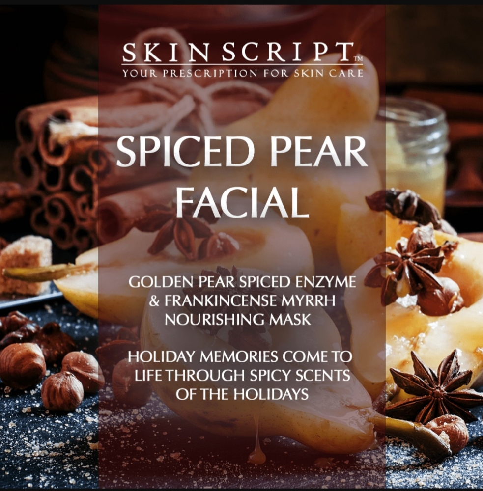 Spiced Golden Pear Facial
