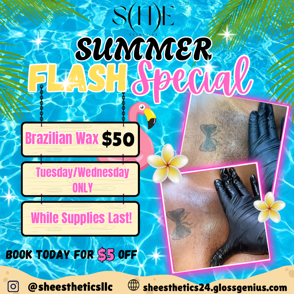 Flash Brazilian Wax Sale