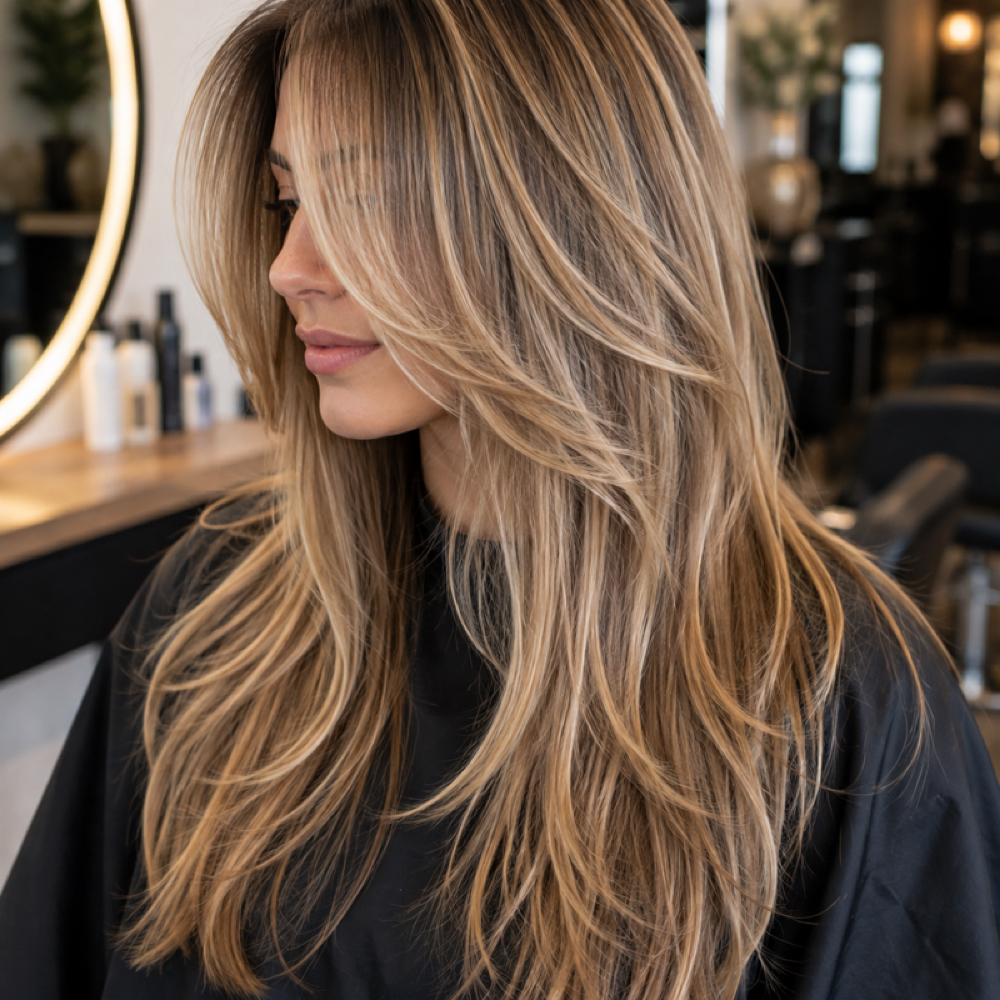 Woman’s Haircut at Rancho Cucamonga Head Spa/Studio Luxe in Rancho Cucamonga, CA