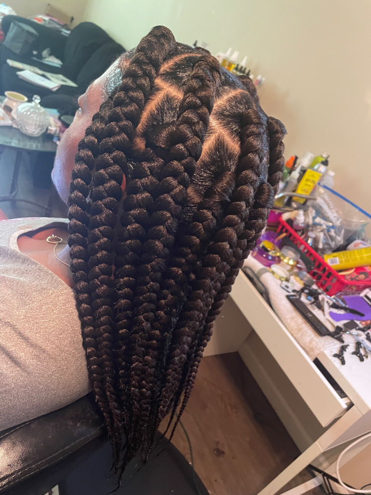 Jumbo Box Braids (Knee Length)