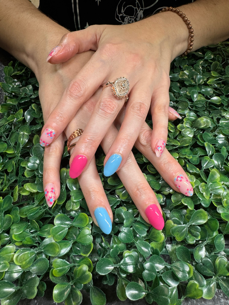 Acrylic 2 week fill at Bullard Nails in Bullard, TX