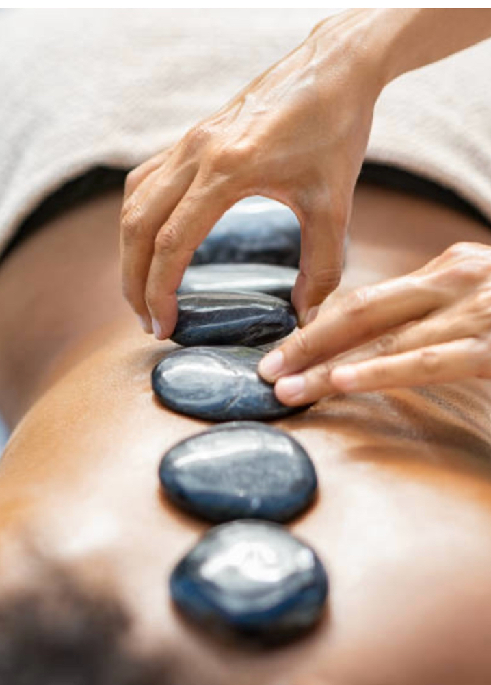 River Stone back massage