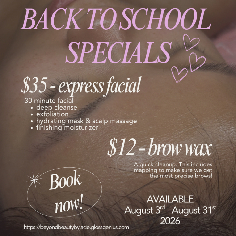 Brow Wax (BTS) at Beyond Beauty by Jacie in Junction City, KS