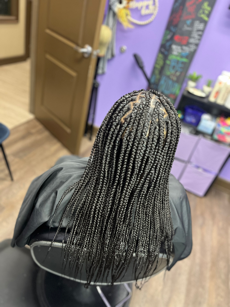 Medium Box Braids