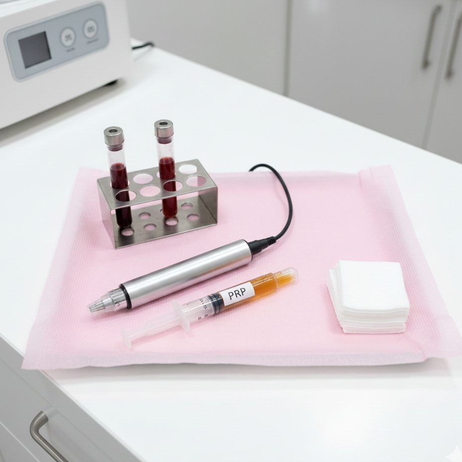 Vampire Facial: PRP + Microneedling