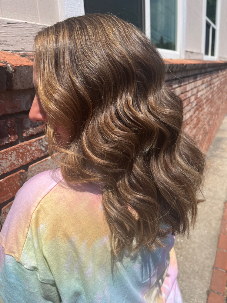Partial Highlight  + Blowdry + Cut