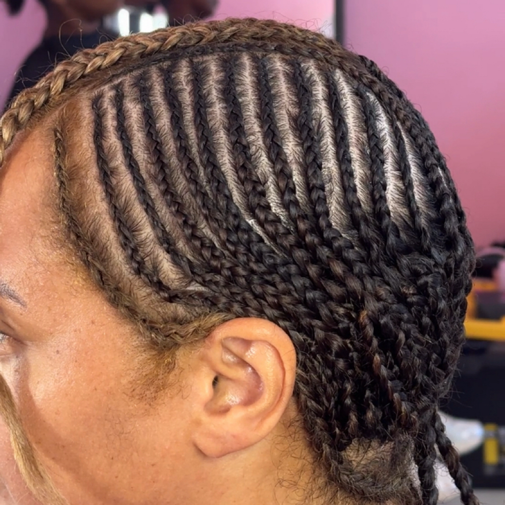 Wig braid down at Illustrious Glam in Los Angeles, CA