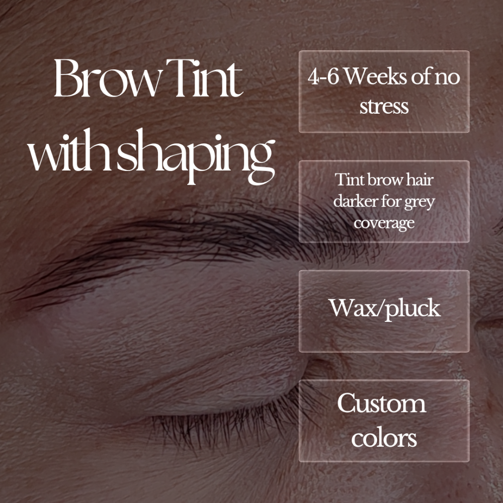Brow Tint With Shaping