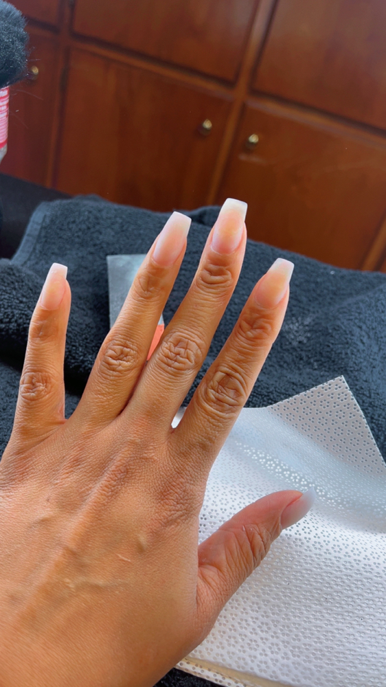 Nail Extensions Refill at The Xperience Salon & Spa in Murfreesboro, TN